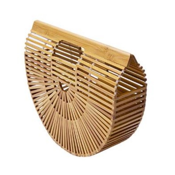 Womens Bamboo Handbag Handmade - Picture 3 of 7